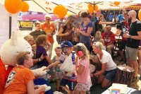 De bibliotheek op de zwarte cross